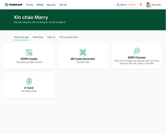 Small Web Tools System